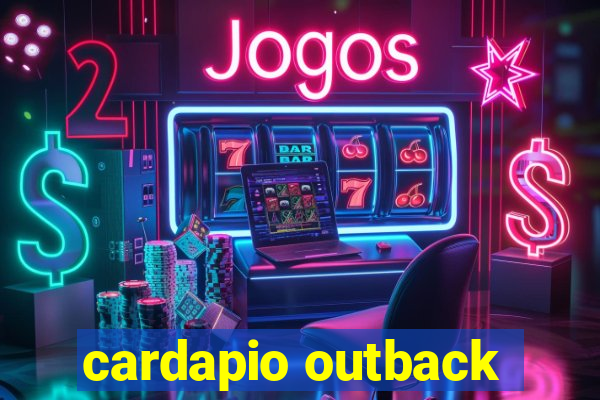 cardapio outback